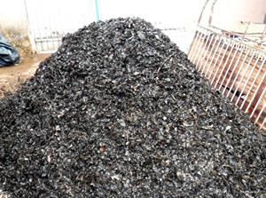 El uso de abono orgánico en los jardines