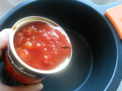 Mermelada de tomate envasado