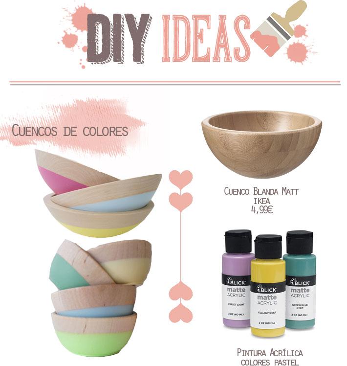 3 DIY´S con un poco de pintura e imaginación