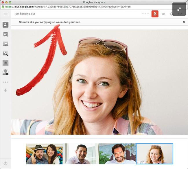 hangouts-typing-mute
