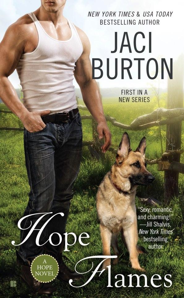 Portada Revelada: Hope Flames (Hope #1) de Jaci Burton