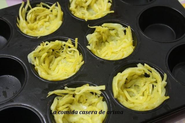 Nidos de Bacalao y Huevos de Codorniz.