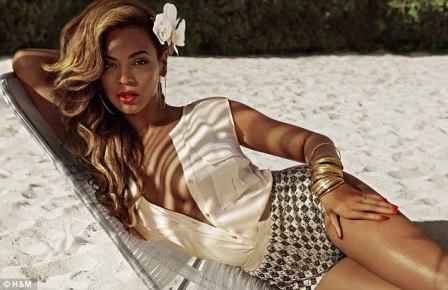 Beyonce luce tipazo para H&M; Summer