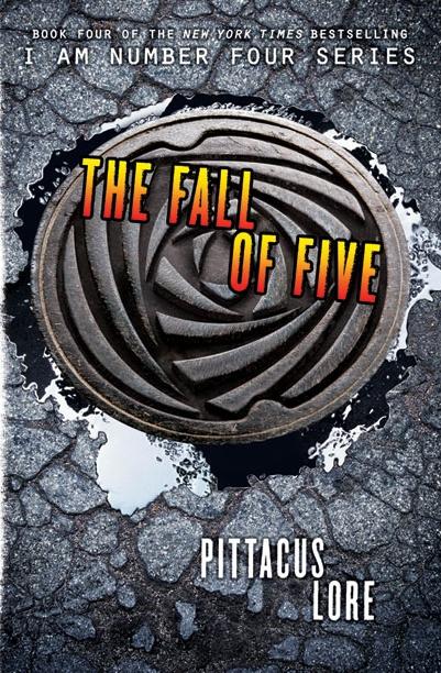 Portada revelada: The Fall of five (Lorien Legacies #4) de Pittacus Lore