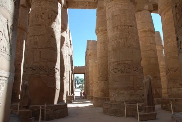 La sala hipóstila de Karnak