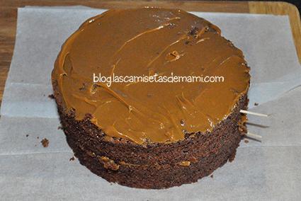 Paso a paso: una tarta de un gorro de cocinero de fondant tarta gorro cocinero fondant