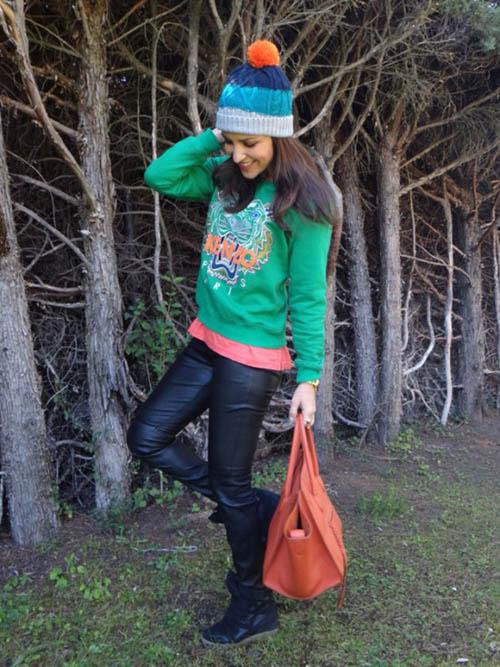 Paula echevarria sudadera kenzo