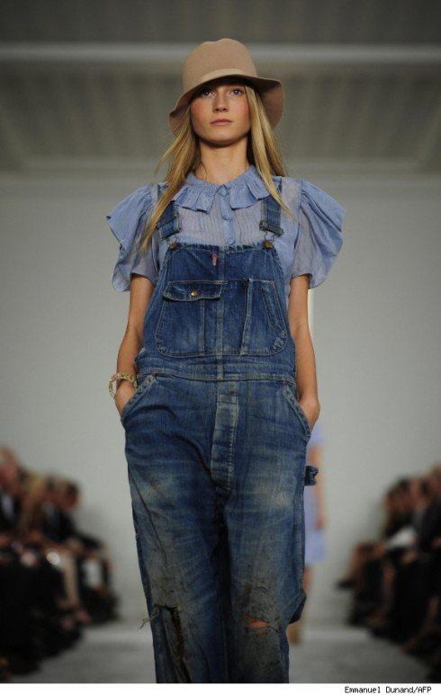 denim overall trend