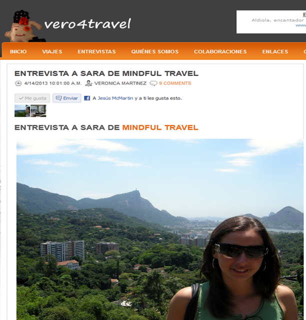 Entrevista a MindfulTravel para Vero4travel
