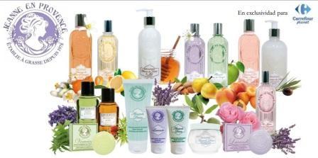 Probando los productos corporales de JEANNE EN PROVENCE