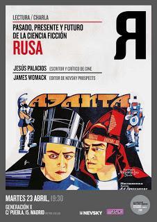 Nevsky Prospects: Lectura, charla y proyección de AELITA