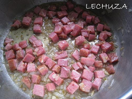 ARROZ CREMOSO CON GUISANTES Y BACON (12)