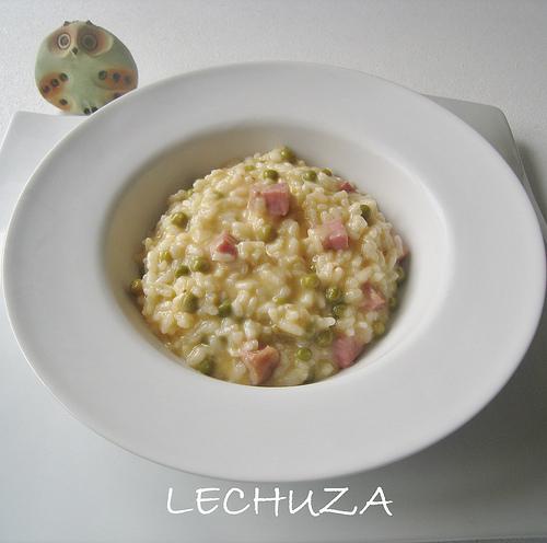 ARROZ CREMOSO CON GUISANTES Y BACON (27)