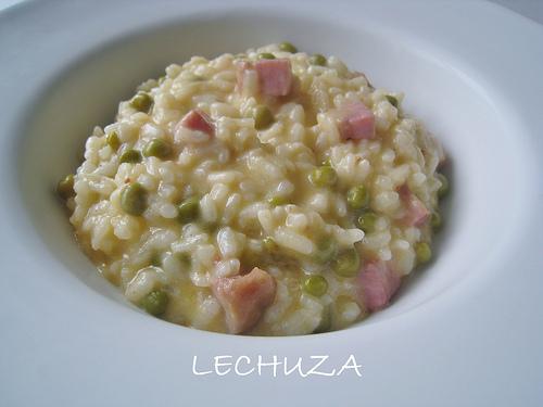 ARROZ CREMOSO CON GUISANTES Y BACON (28)