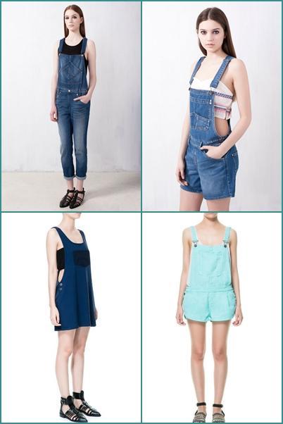 Tendencias que vuelven: hazte con un peto vaquero peto vaquero vestido vaquero pull and bear zara