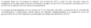 Salarios y otras lindezas de 5 Consejeros del Banco Santander
