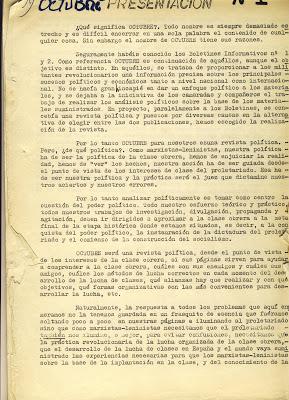 En aquellos tiempos... Comienzan los 70