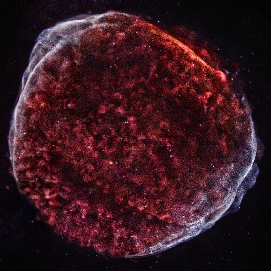 Los remanentes de una supernova