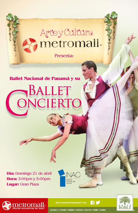 Presentación del Ballet Nacional de Panamá - Gratis!