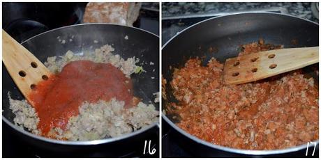 Pici Toscanos con cerdo y salsa de tomate