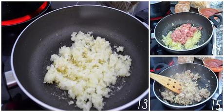 Pici Toscanos con cerdo y salsa de tomate