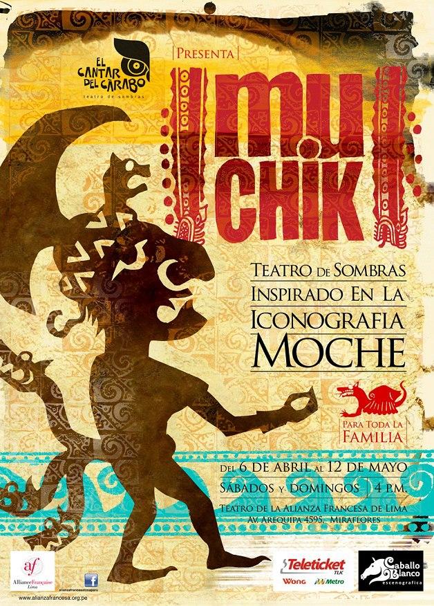 MUCHIK / teatro de sombras inspirado de las iconografias MOCHE