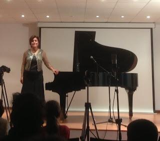 Lección pianística de Teresa Pérez en Mieres