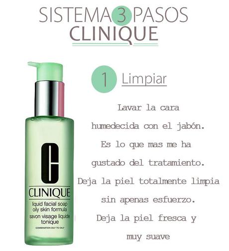 Sistema 3 pasos de Clinique - Mi experiencia