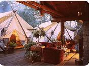 "Glamping" Camping Chic