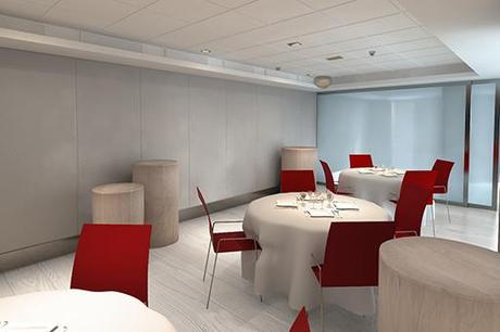A-cero presenta una propuesta de interiorismo para un restaurante en Madrid