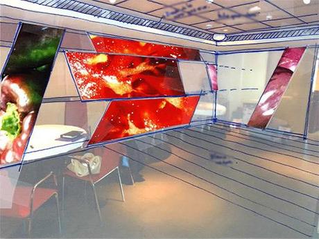 A-cero presenta una propuesta de interiorismo para un restaurante en Madrid