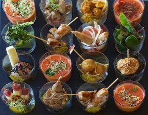 Alguna de los chatos que se pueden degustar en la Taberna del Chato