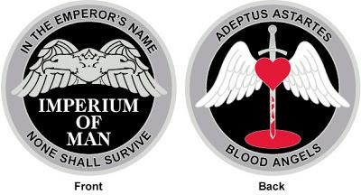 Las insignias del desafío para los Astartes