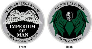 Las insignias del desafío para los Astartes
