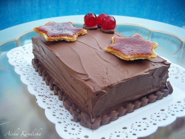 TARTA DOBOS DE CHOCOLATE