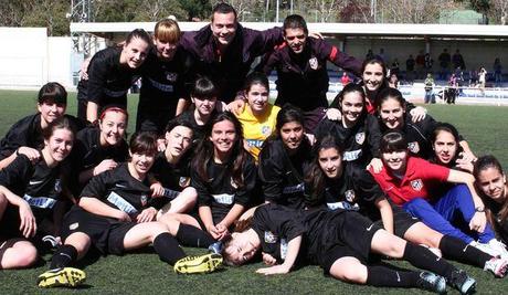 LAS SUB-16 DEL AT. MADRID FEMENINO ARRASAN EN SUS LIGAS