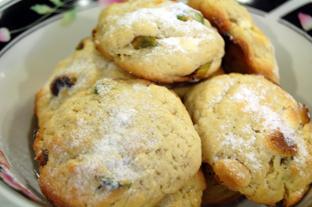 COOKIES DE PISTACHOS Y CHOCOLATE BLANCO