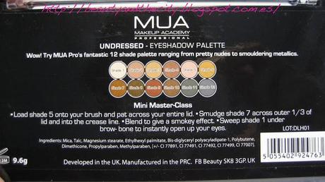 MUA Eyeshadow Palettes