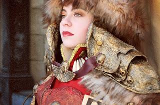 Cosplay de la Reina Lachcryma III de Sepheris Secundus