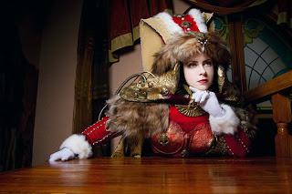 Cosplay de la Reina Lachcryma III de Sepheris Secundus