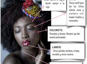 Guia maquillaje para pieles negras