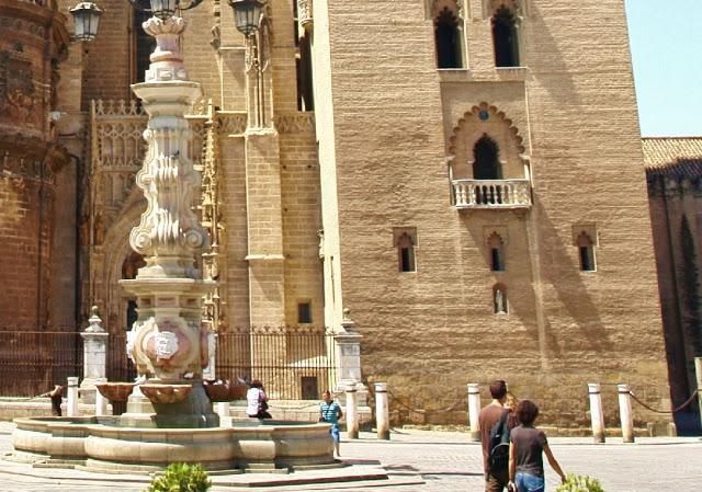 Un azulejo de la Giralda.