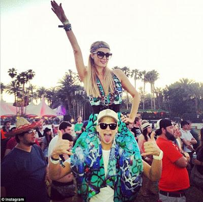 Paris Hilton Coachella Fest