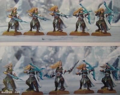 Nuevas imágenes de los Fénix ,Sombríosy arqueros de Avelorn  Altos Elfos