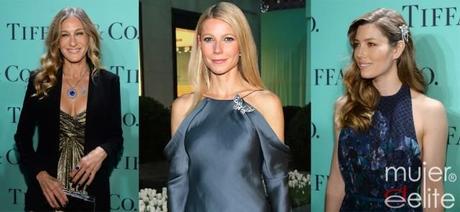 Sarah Jessica Parker, Gwyneth Paltrow y Jessica Biel presumen de joyas con Tiffany & Co.