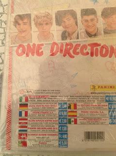 Colección One Direction Photocards de Panini a la venta