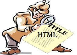 Codigo HTML en los Titulos de las Entradas