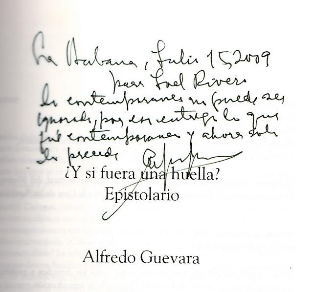 ¿Y si fuera una huella? Es una huella profunda Guevara.