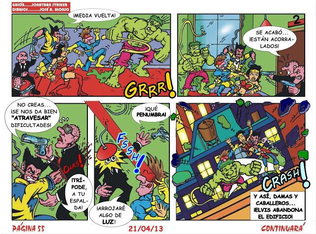 TIRA SEMANAL LA PATRULLA VENGADORA: 55ª ENTREGA