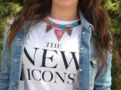 Look Icons T-Shirt Jeans Color Rosa